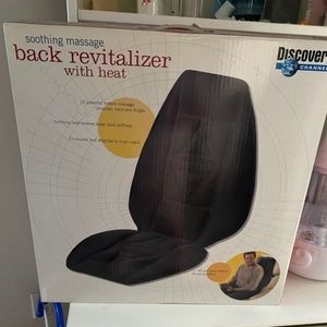 Heated seat massager